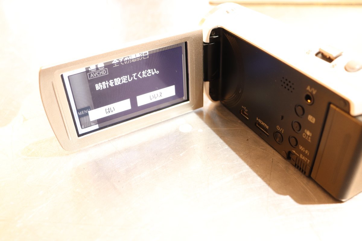 ■動作確認済■ 2013年製 Panasonic パナソニック FULLHD HC-V520M デジタル ビデオ カメラ 32G SDカード バッテリー付き_画像6