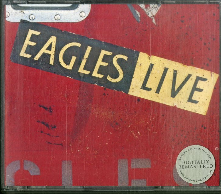 D00157729/CD2枚組/イーグルス「Eagles Live / Digitally Remastered (7559-60591-2・カントリーロック・フォークロック)」_画像1