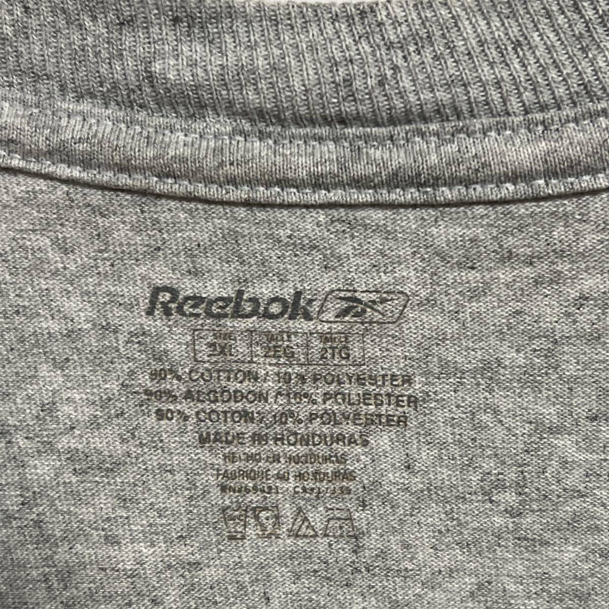 Reebok リーボック　半袖Tシャツ NHL ピッツバーグ・ペンギンズロゴプリント ビッグサイズ3XL オーバーサイズ_画像3