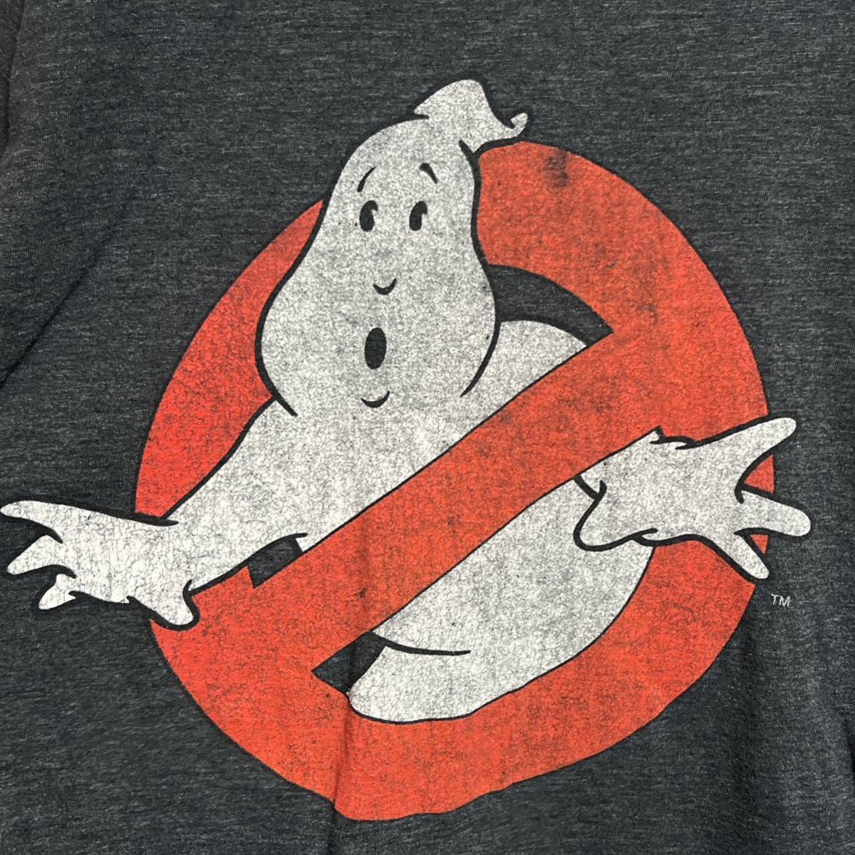 ゴーストバスターズ（Ghostbusters）　半袖Tシャツ ビッグロゴプリント　レディース　サイズＬ_画像2