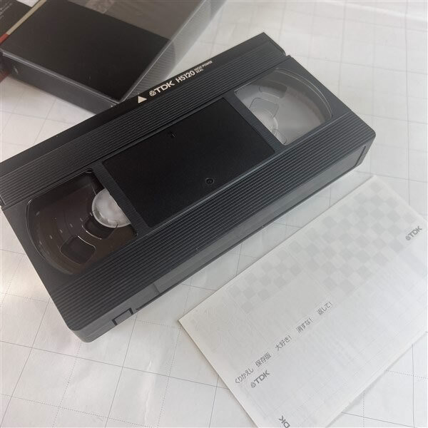 SONY Panasonic TDK 未使用 VHSビデオテープ 120分 全3本_画像4