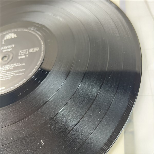 LPレコード ACCEPTアクセプト 殺戮のチェーンソー パワーメタル 1979年1st 80年代HM 輸入盤_画像7