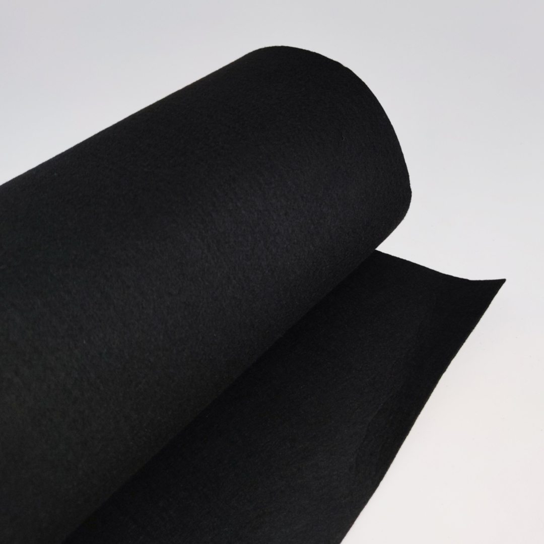 カーペット 不織布 ブラック 幅1.4m×10m巻 (7)
