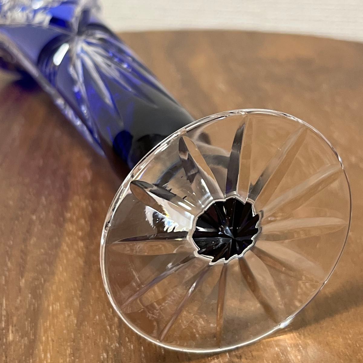 江戸切子 花瓶 一輪挿し ガラス フラワーベース グラスインテリア アンティーク ヴィンテージ