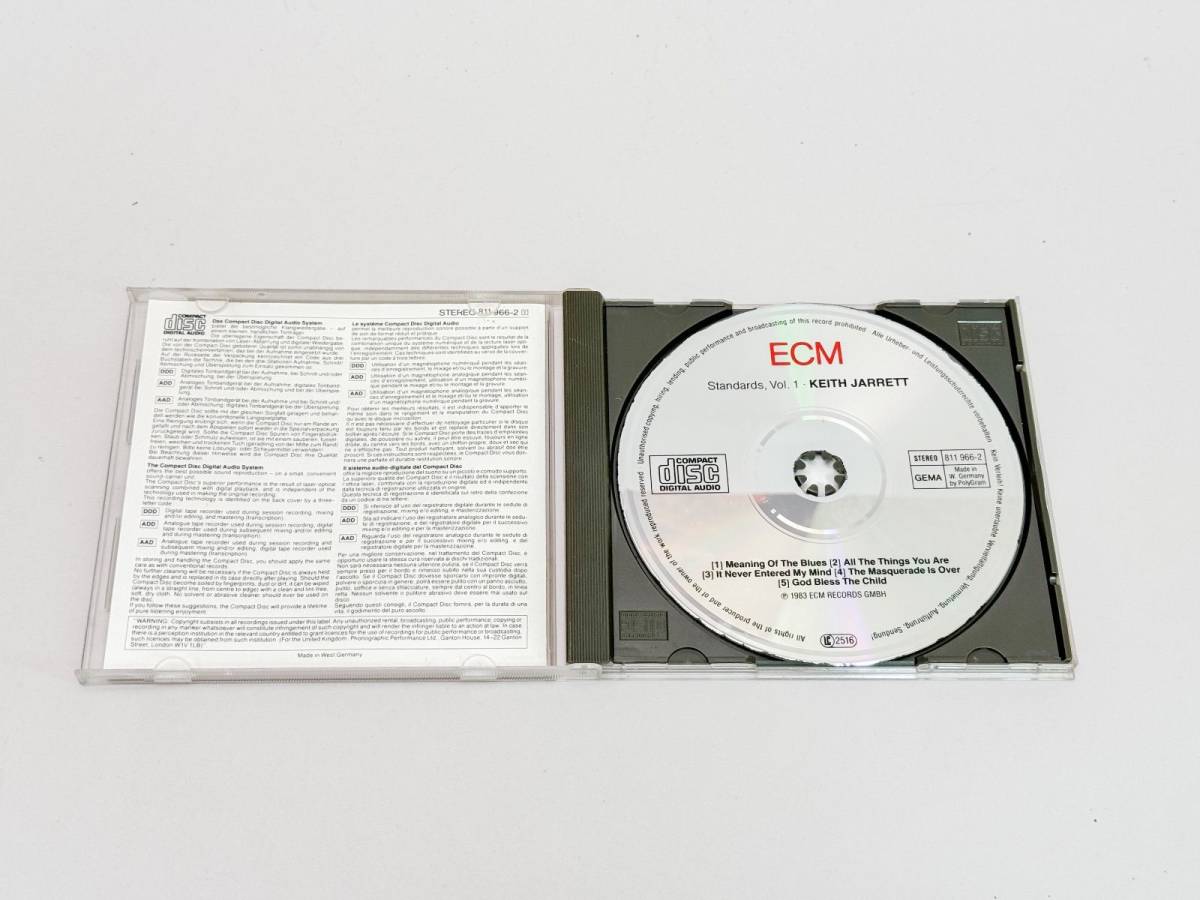Keith Jarrett Gary PeacockvJack DeJohnette Standards Vol. 1 CD_画像2