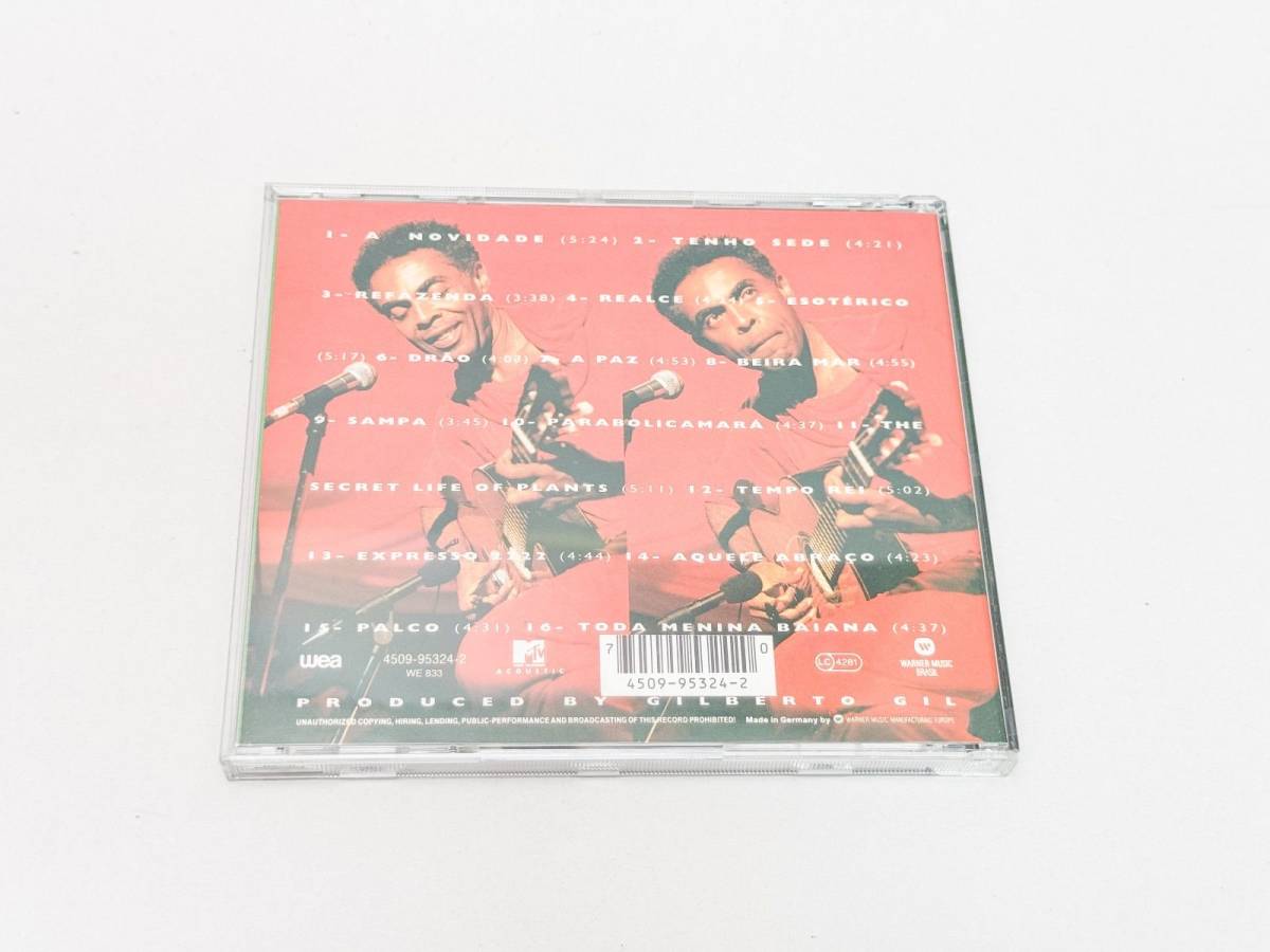 Gilberto Gil Acoustic ジルベルト ジル CD_画像3