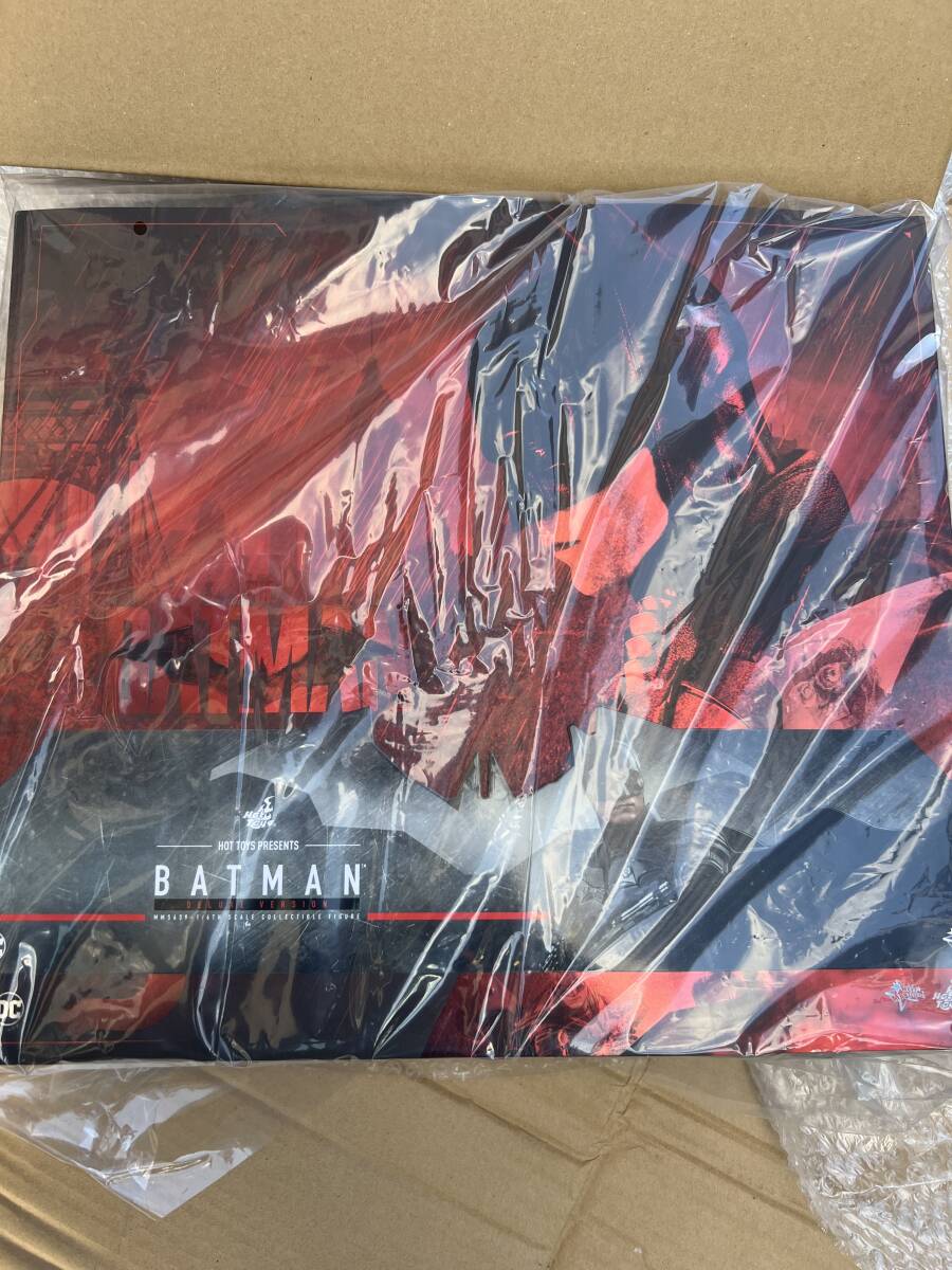 HOTTOYSムービー・マスターピース THE BATMAN ザ・バットマン1／6スケール ボーナスアクセサリー付き デラックス新品・未開封の画像1