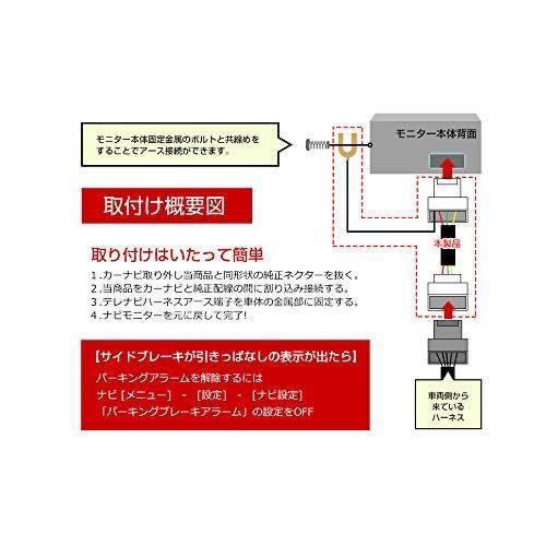 トヨタ・ダイハツ純正 ナビ用 走行中でもテレビが視聴可能になるテレビキット_画像5