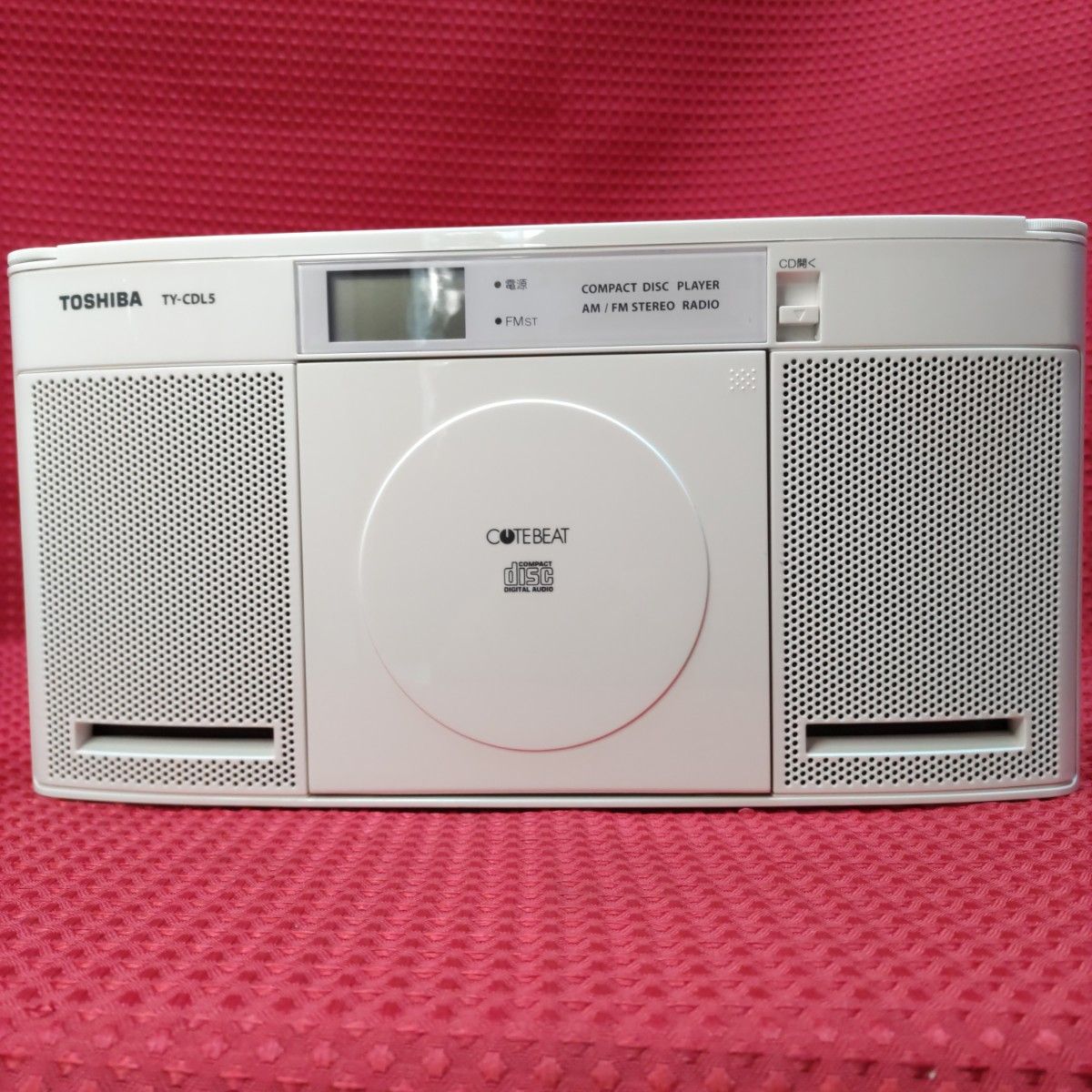 CDラジオ TOSHIBA　TY-CDL5 東芝