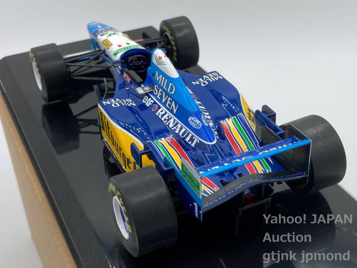 【5月末まで】 DeAGOSTINI 1/24 ベネトン ルノー B195 #1 M.シューマッハ Benetton MILD SEVEN加工 ビッグスケール F1 コレクションの画像5