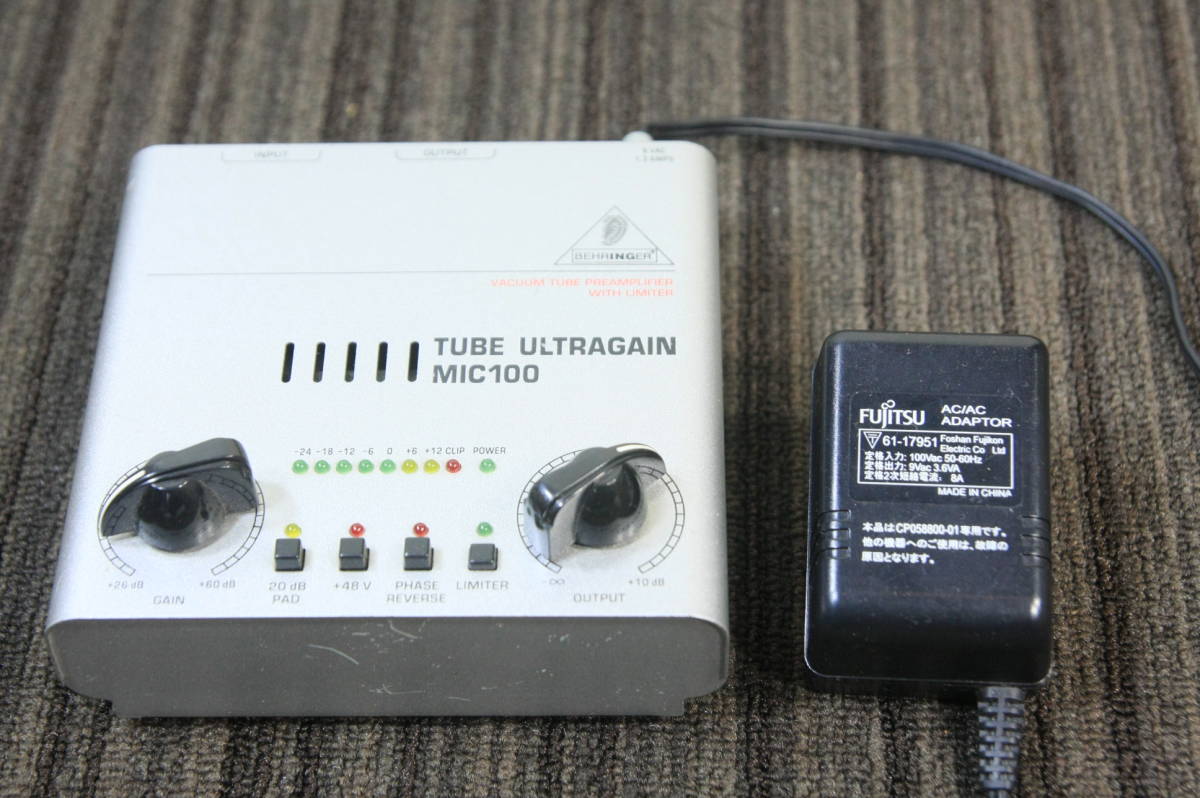Behringer Behringer Mic100 Tube Ultragain Microphone