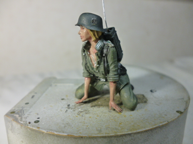 Amazon | 1/16 WWII ドイツ戦車兵レジンフィギュアモデル（6人