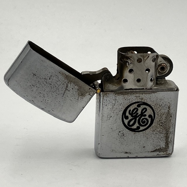 ジッポー ZIPPO ライター 1953年製 フルスタンプ スチール製 GE 75周年記念 両面刻印 PAT.2517191 PAT.PENDの画像10