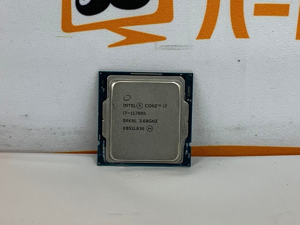 【ハード王】中古CPU/Corei7-11700K SRKNL 3.60GHz/8240-C_画像1