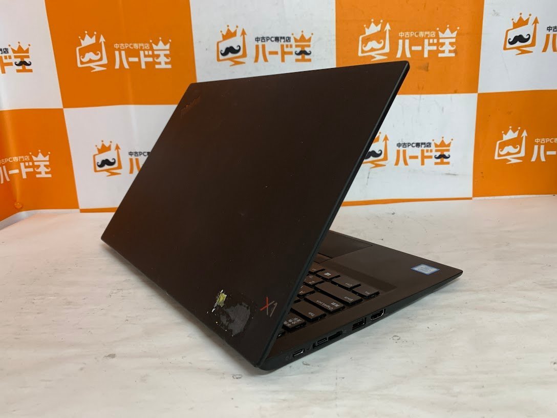 【ハード王】1円～/Lenovo ThinkPad X1 Carbon 20KGS1QY0T/Corei7-8650U/16GB/ストレージ無/6867-G32_画像8