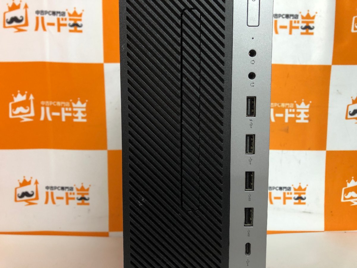 【ハード王】1円～/HP EliteDesk800G4SFF/Corei5-8500/8GB/ストレージ無/8978-J_画像3