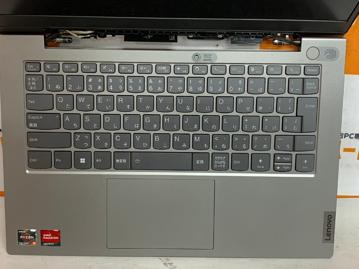 【ハード王】1円～/Lenovo ThinkBook14 G3 ACL 21A2000RJP/AMD RYZEN5 5500U/8GB/ストレージ無/7951-B22_画像4