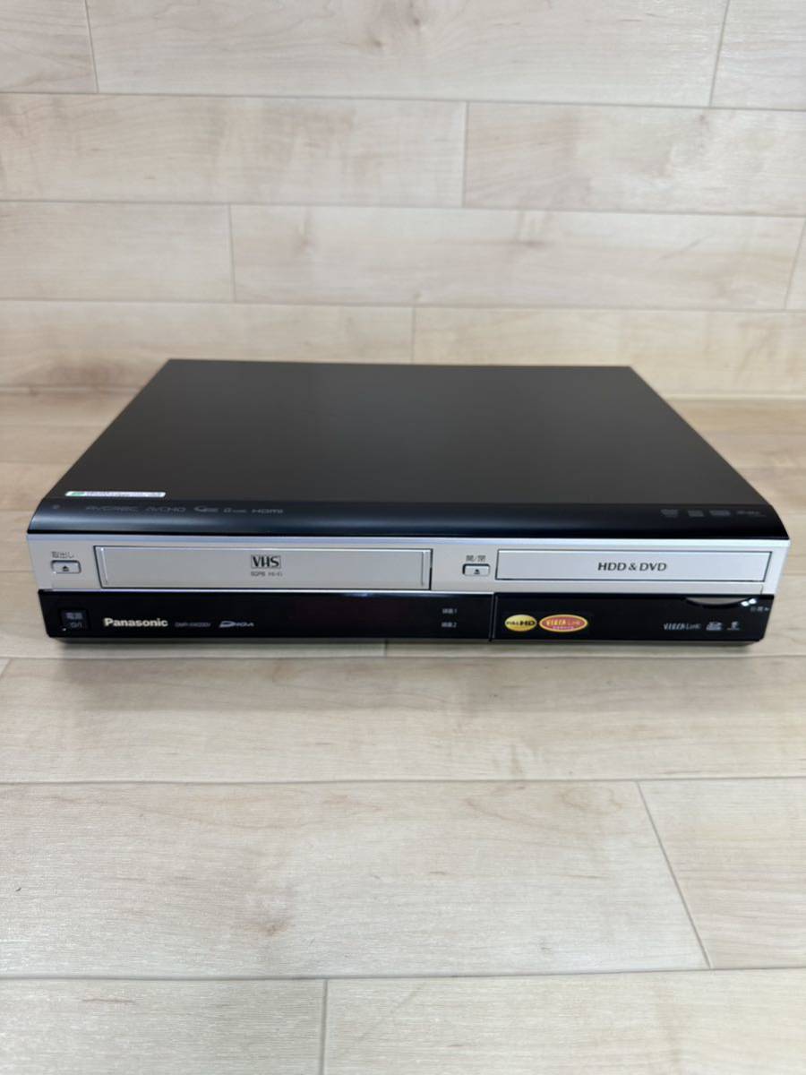 【ジャンク品】Panasonic パナソニック VHS DMR-XW200V 機器 映像機器 DVD VHS HDD 本体のみ_画像1