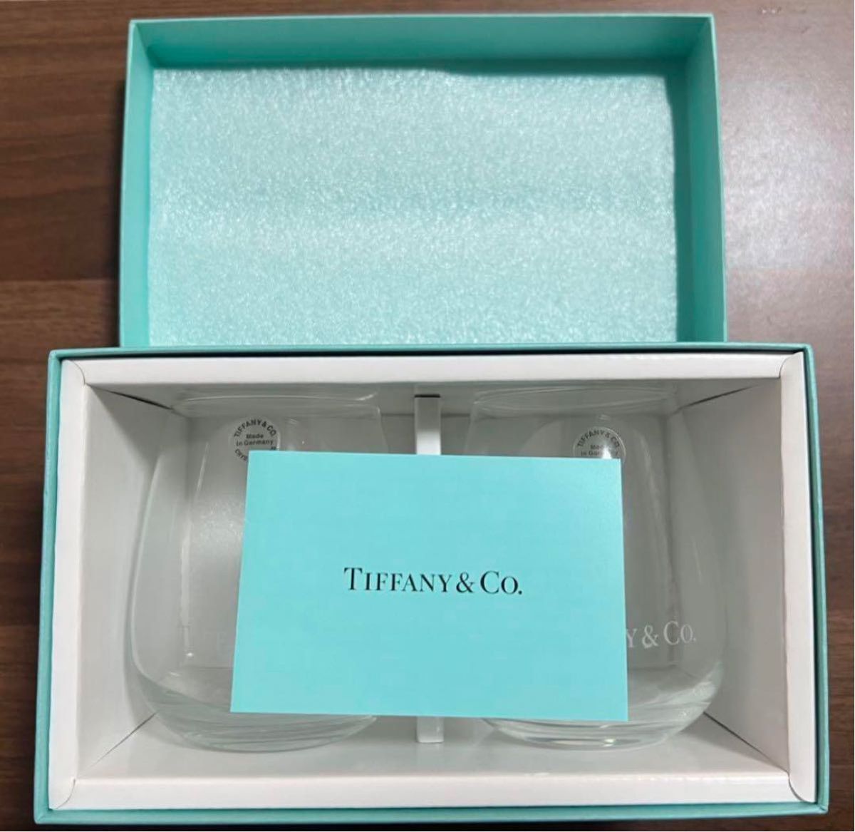 新品未使用 Tiffany&Co.ティファニーペアグラス箱入り