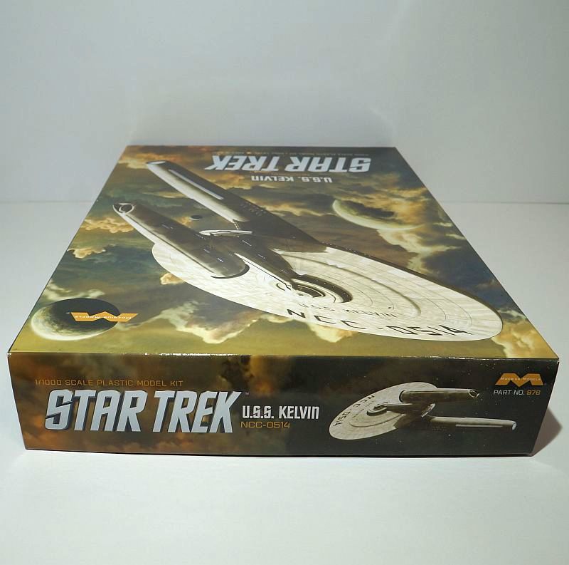 MOEBIUS 1/1000 STAR TREK NCC-0514 U.S.S.KELVIN メビウスモデル スタートレック ケルヴィン 2009年公開版 全長28cm 宇宙船 プラモデル_画像4