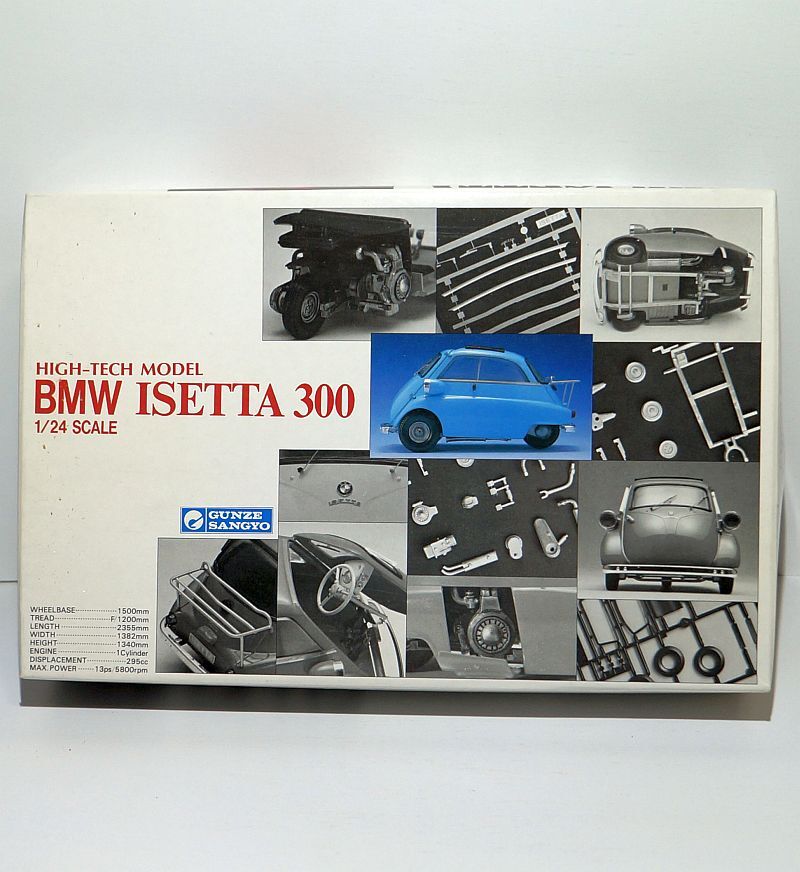 グンゼ 1/24 HIGH-TECH MODEL ハイテックモデル BMW イセッタ 300 エッチング メタルパーツ 名車 プラモデル 模型_画像1