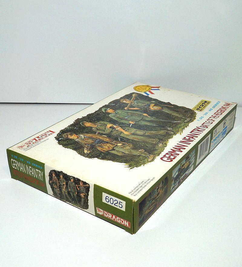 ドラゴン 1/35 6025 ドイツ歩兵 バトルオブザヘッジロー 1944年 WWⅡ ドイツ 将校 戦車兵 歩兵 Kar98k プラモデル フィギュア DRAGONの画像2