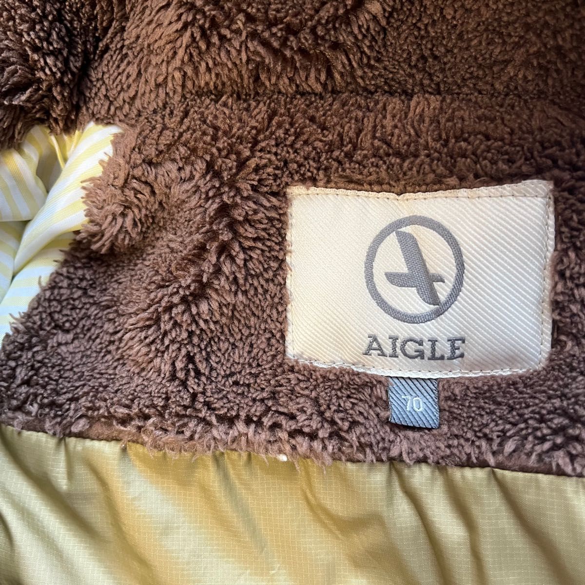 AIGLEのジャンプスーツ70サイズ