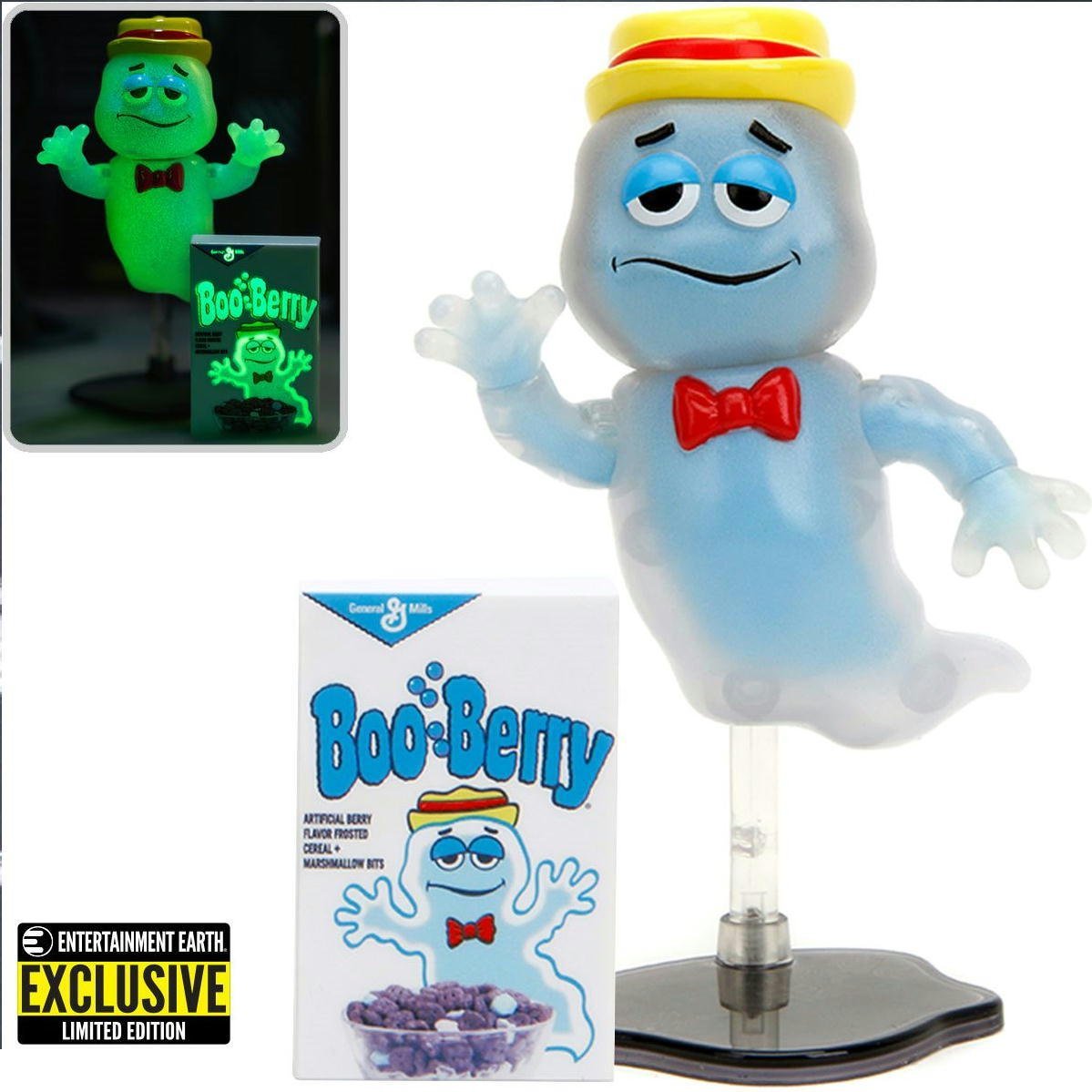 ★ブー ベリー 蓄光 フィギュア General Mills Boo berry 6-Inch Glow-in-the-Dark Action Figure - Exclusive 新品 toy 人形 雑貨_画像1