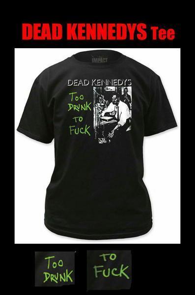 ★デッド ケネディーズ Tシャツ DEAD KENNEDYS Too DRUNK - L 正規品 ushc_画像5