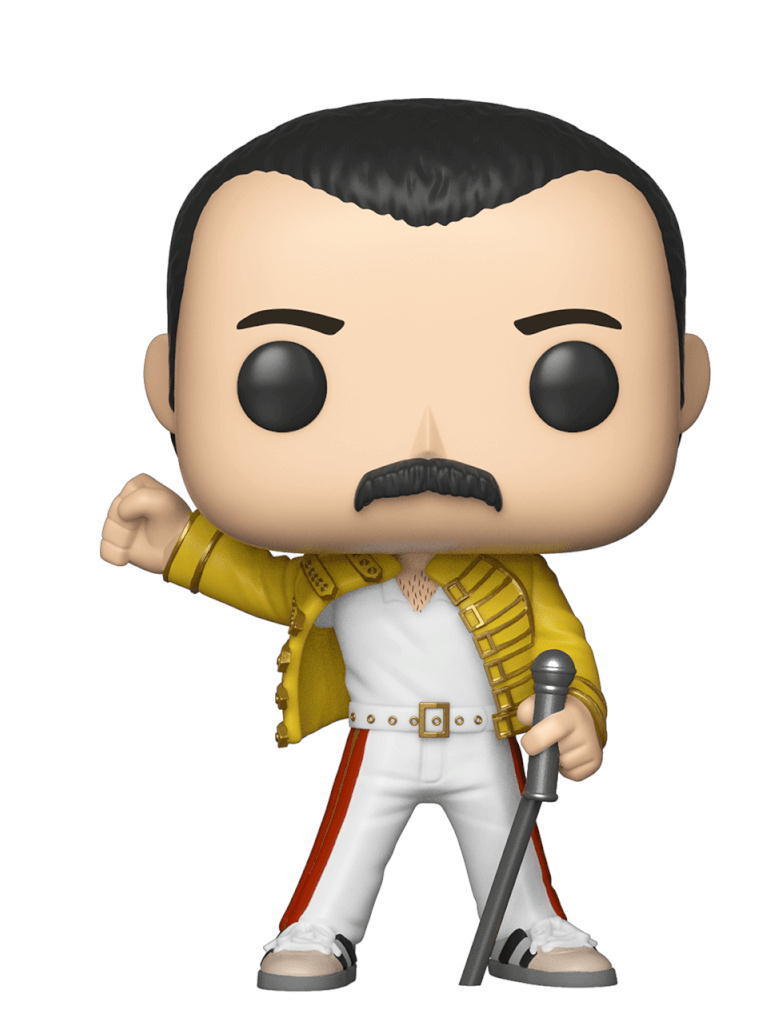 ★クイーン フレディ マーキュリー フィギュア Freddie Mercury 1986 QUEEN Pop! Rocks FUNKO 正規品 TOY 人形 ポップ ドール_画像2