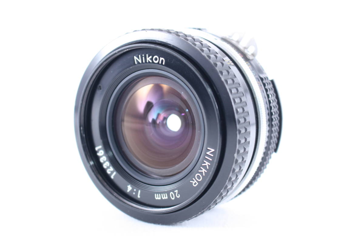 ★実用美品★ニコン NIKON Ai NIKKOR 20mm F4 ★動作OK★#J196_画像1