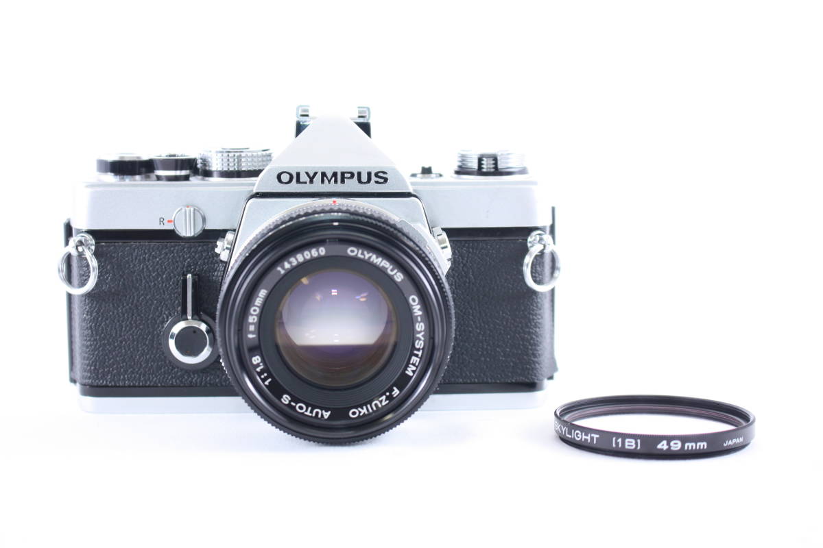 ★極上美品★オリンパス OLYMPUS OM-1 F.ZUIKO AUTO-S 50mm f1.8 ★露出計・シャッター全速OK★#J209_画像3