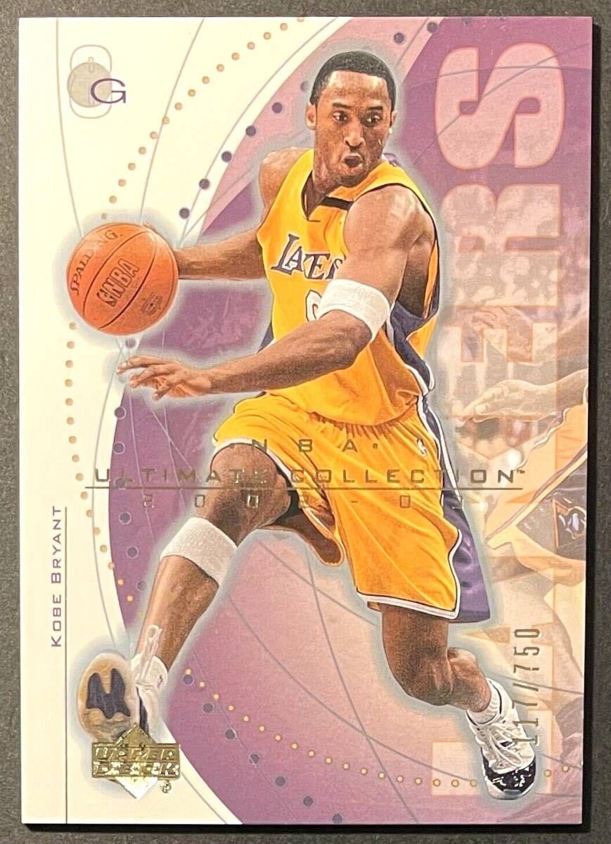 【 750枚限定 】Kobe Bryant 2002-03 UD Ultimate Collection /750 LA Lakers レイカーズ コービー ブライアント HOF Upper Deck NBA_画像1