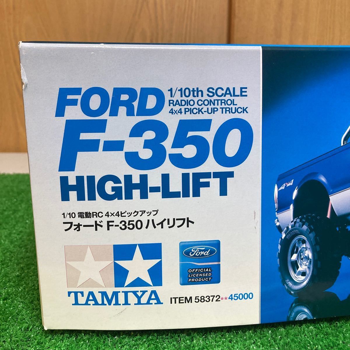 ★タミヤ 1/10 R/C フォードF-350ハイリフト 4X4ピックアップトラック_画像7