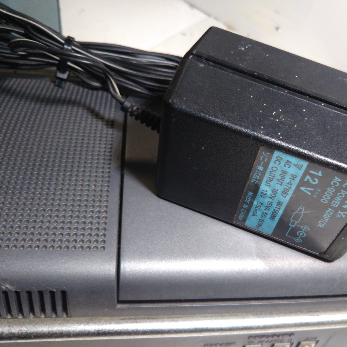 1(やや傷や汚れあり)SONY ソニー ラジオカセット コーダー デッキ WA-R9000ソニー カセットデッキ SONY_画像9