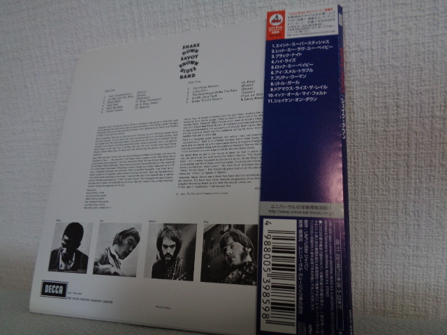 紙ジャケ 1CD Savoy Brown サヴォイ・ブラウン　シェイク・ダウン (検) Fleetwood Mac フリートウッド・マック　チキン・シャック_画像2