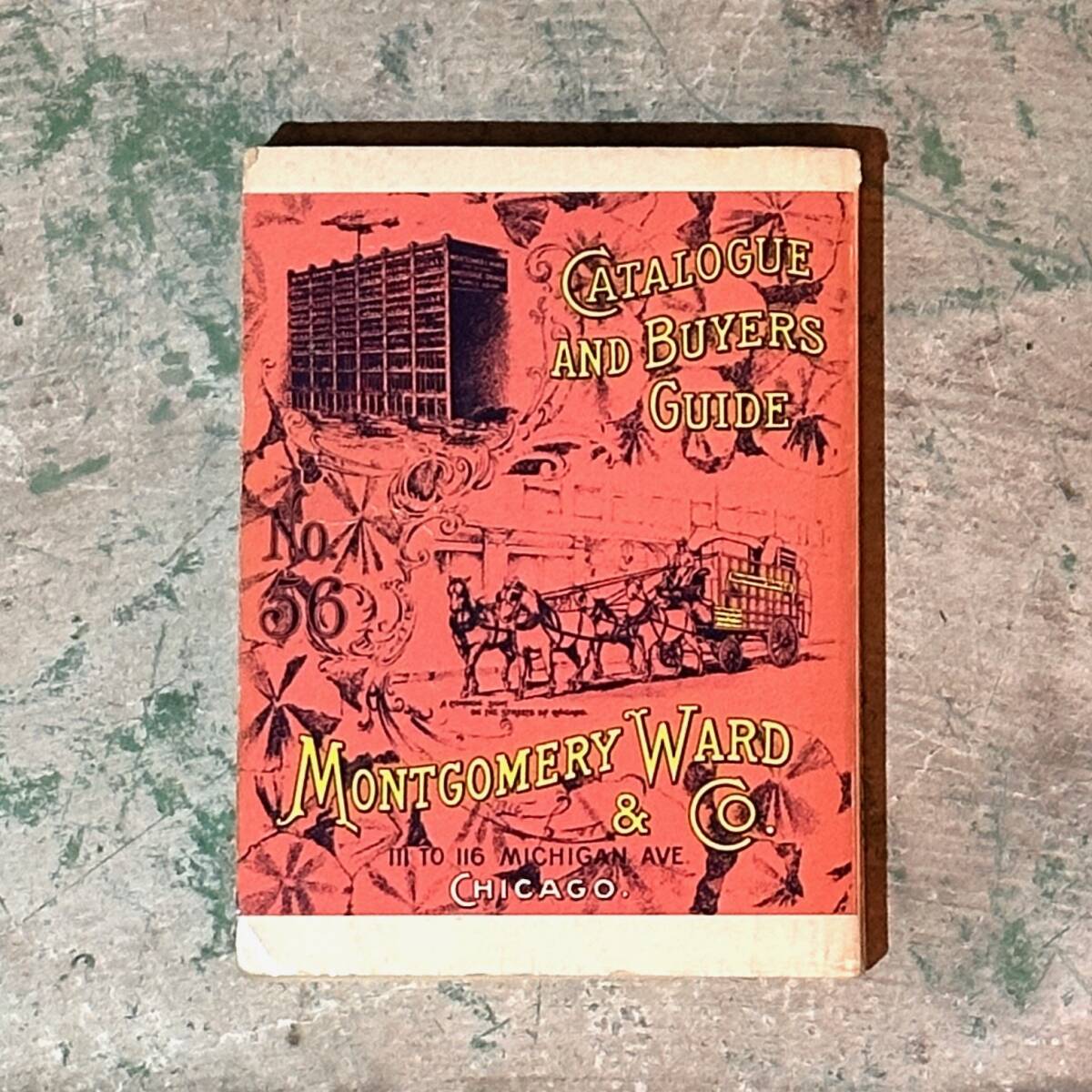 【Vintage】1894-1895 Montgomery Ward Catalog モンゴメリワード カタログ 本 資料本 アドバタイジング 古着 ヴィンテージ アンティークの画像2