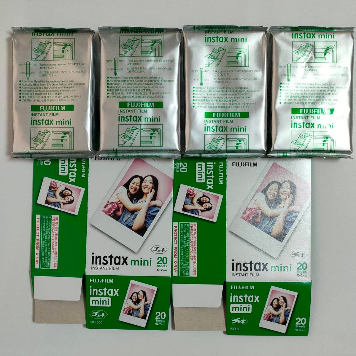 富士フィルム Instax mini チェキフィルム(10枚入× 4 )【箱 富士フィルム Instax mini チェキフィルム(10枚入× 4 )【箱