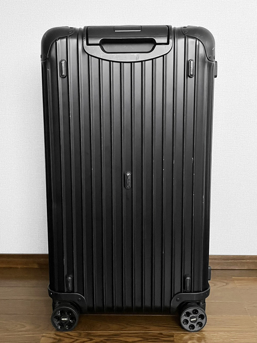 RIMOWA TOPAS SPORTS e-tag 電子タグ リモワ トパーズ ステルス スポーツ4輪 89L スーツケース トランク*original オリジナル ブラックの画像2