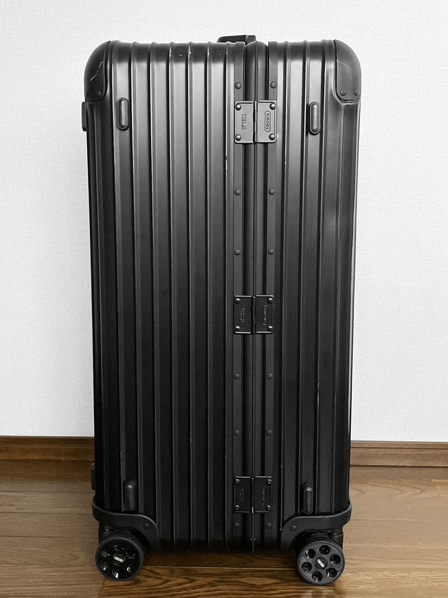 RIMOWA TOPAS SPORTS e-tag 電子タグ リモワ トパーズ ステルス スポーツ4輪 89L スーツケース トランク*original オリジナル ブラックの画像4