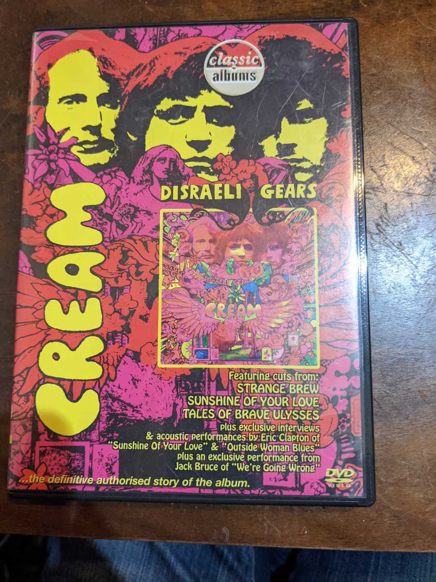 DVD◆クリーム／カラフル クリーム◆CREAM／DISRAELI GEARS_画像1