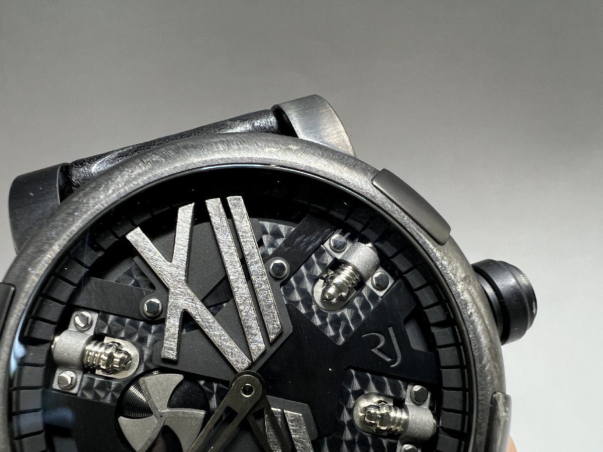 限定品 定価99万円 ロマンジェローム タイタニック DNA Steampunk 46 自動巻き腕時計 RJ.T.AU.SP.007.01 ROMAIN JEROME ブラック メンズの画像9