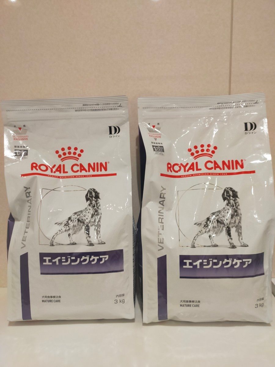 ロイヤルカナン 犬用 エイジングケア 3kg×2袋｜Yahoo!フリマ（旧PayPay