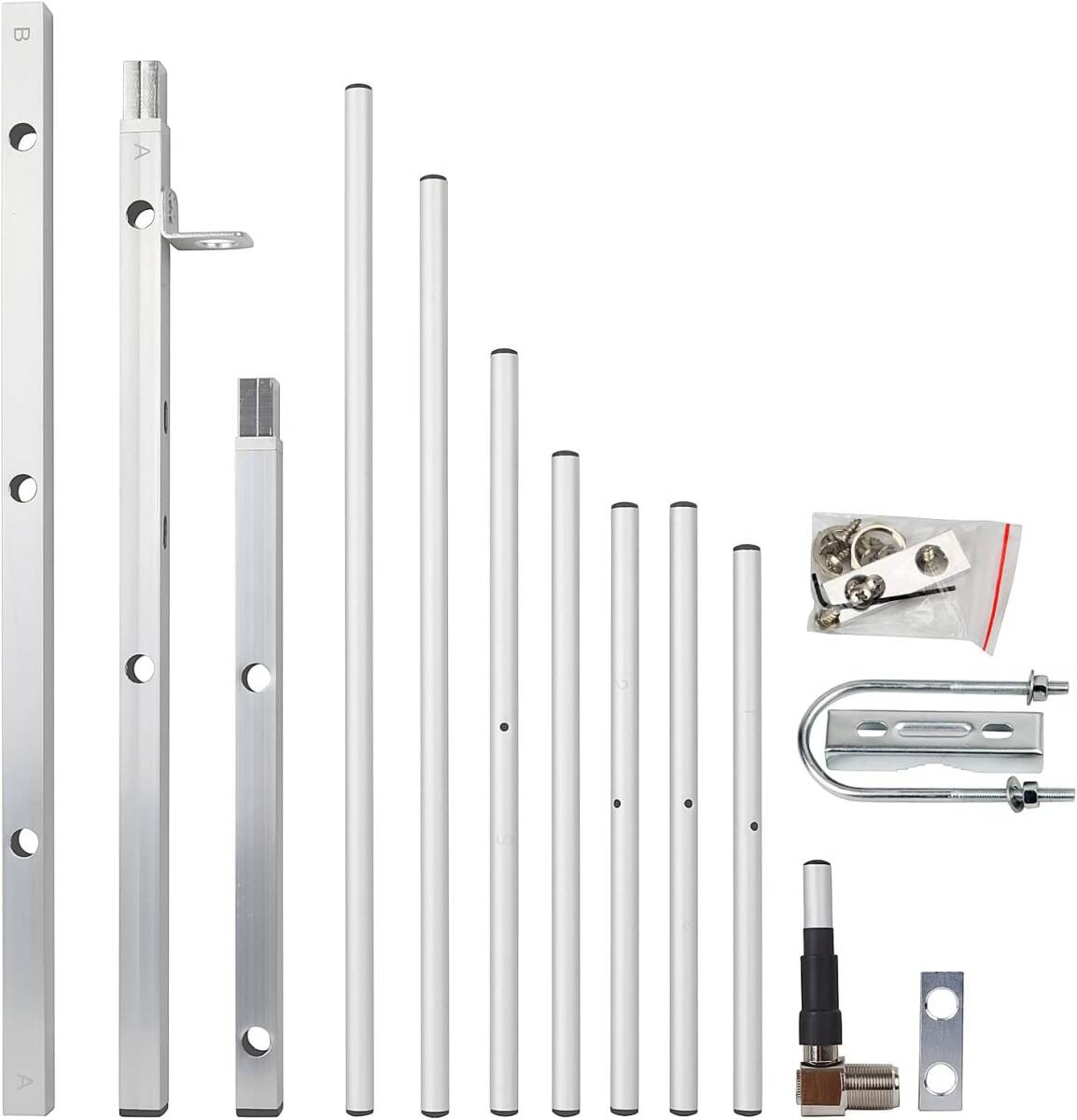 400470MHz UHF correspondence 7 Element YAGI. tree antenna MJ type connector U type bolt attaching high gain height profit outdoors 