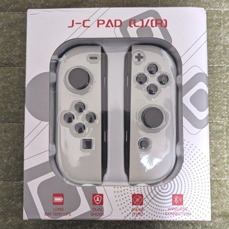 新品】Nintendo Switch ジョイコン 互換品 左右セット ホワイト