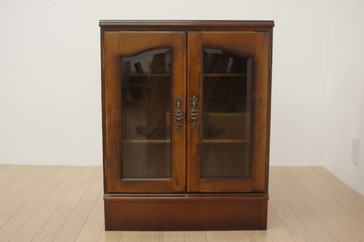  Karimoku karimokukoroniaru series cabinet storage glass door Classic antique style living study 