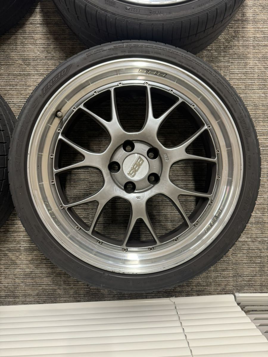 BBS LM-R 鍛造 8.5j*20+43 9.5j*20+45 5H114.3 LM318 LM319 ファルケン 245/35 265/30 4本セット クラウン マークX GSなどに_画像7