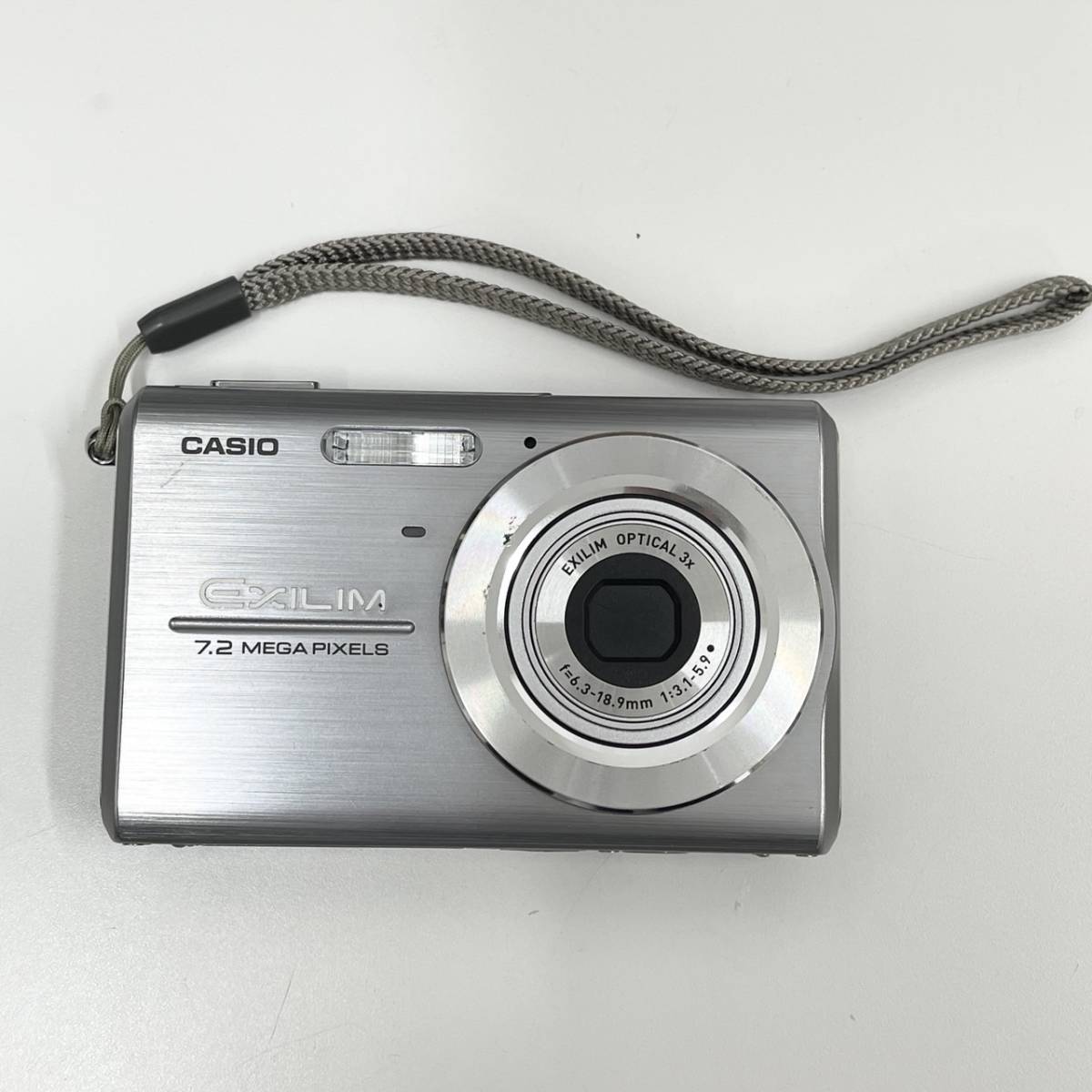 5765【ジャンク】 カシオ CASIO EXLIM EX-Z75 7.2MEGA シルバー 動作未確認　バッテリー無 _画像5