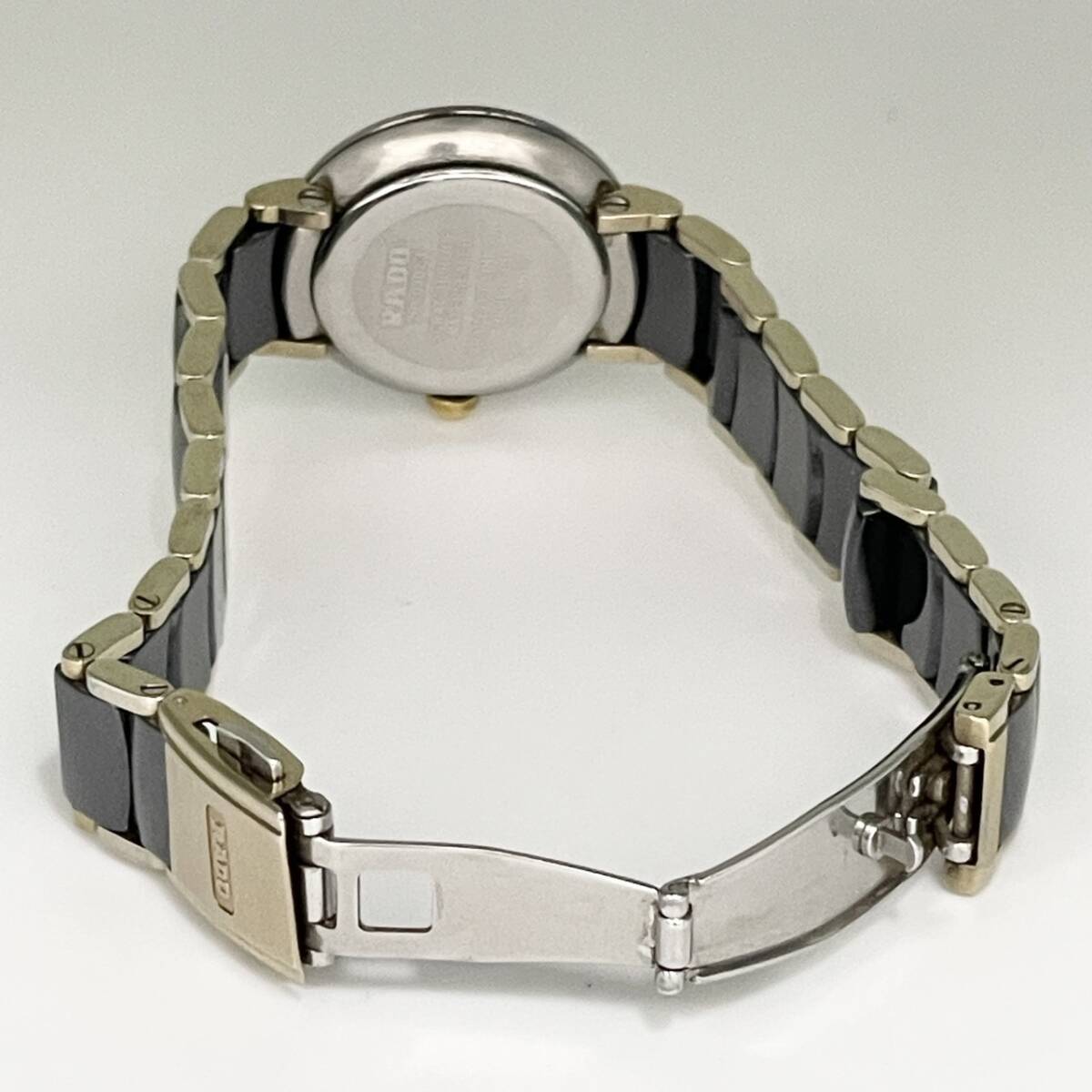 5916 不動 RADO ラドー 腕時計 Watch DIASTAR ダイヤスター 204.0302.3 クォーツ 2針 アナログ レディースの画像3