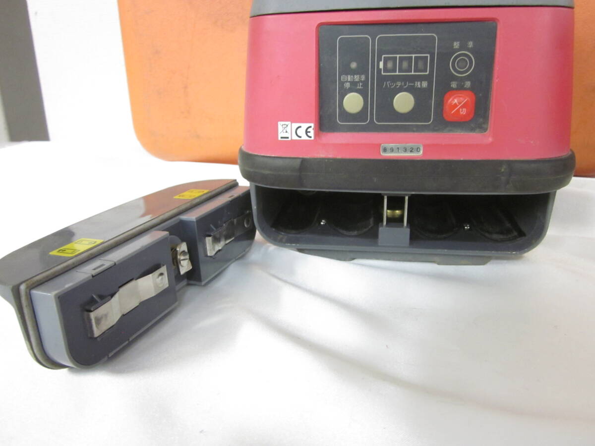 ① PENTAX ペンタックス PLP-60A 回転式 レーザーレベル 測量器 2台セット 7002141211_画像4